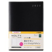 2023-9885 [能率 ノルティ 手帳 2023年4月始まり ウィークリー  NOLTY エクリB6-1（ブラック） 9885]