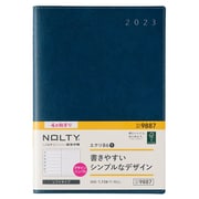 2023-9887 [能率 ノルティ 手帳 2023年4月始まり ウィークリー  NOLTY エクリB6-1（ブルー） 9887]