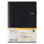 2023-9669 [能率 ノルティ 手帳 2023年4月始まり ウィークリー  NOLTY エクリA5 メモ（ブラック） 9669]