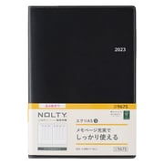 2023-9675 [能率 ノルティ 手帳 2023年4月始まり ウィークリー  NOLTY エクリA5-3（ブラック） 9675]