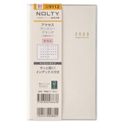 2023-9112 [能率 ノルティ 手帳 2023年4月始まり マンスリー  NOLTY アクセスマンスリーグランデ 月曜始まり （ホワイト） 9112]