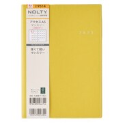 2023-9514 [能率 ノルティ 手帳 2023年4月始まり マンスリー  NOLTY アクセスA5マンスリー 日曜始まり（ライム） 9514]