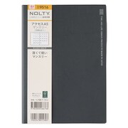 2023-9516 [能率 ノルティ 手帳 2023年4月始まり マンスリー  NOLTY アクセスA5マンスリー 月曜始まり（ダークグレー） 9516]