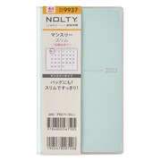 2023-9937 [能率 ノルティ 手帳 2023年4月始まり マンスリー  NOLTY マンスリー スリム 日曜（アイスグリーン） 9937]