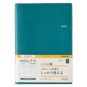 2023-9676 [能率 ノルティ 手帳 2023年4月始まり ウィークリー  NOLTY エクリA5-3（サーフグリーン） 9676]