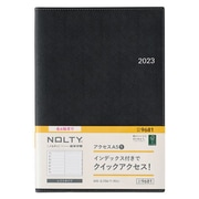 2023-9681 [能率 ノルティ 手帳 2023年4月始まり ウィークリー  NOLTY アクセスA5-1（ブラック） 9681]