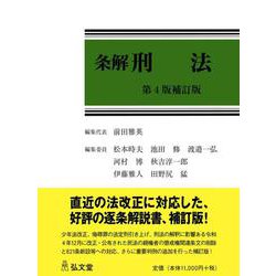 条解 刑法 第4版補訂版 [単行本]