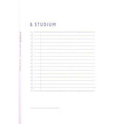 ＆STUDIUM SUMMARY NOTEBOOK B5 WHITE [単行本]