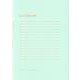 ＆STUDIUM SUMMARY NOTEBOOK A5 PALE GREEN [単行本]
