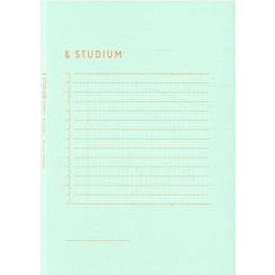 ＆STUDIUM SUMMARY NOTEBOOK A5 PALE GREEN [単行本]