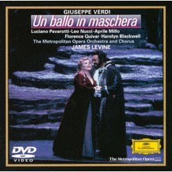 ジェイムズ・レヴァイン／ヴェルディ:歌劇≪仮面舞踏会≫ [DVD]