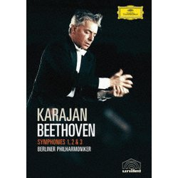 ヘルベルト・フォン・カラヤン／ベートーヴェン:交響曲 第1番・第2番・第3番≪英雄≫ [DVD]