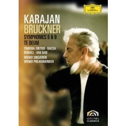 ヘルベルト・フォン・カラヤン／ブルックナー:交響曲 第8番・第9番、テ・デウム [DVD]