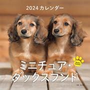 2024年カレンダー ミニチュア・ダックスフンド(誠文堂新光社カレンダー) [カレンダー]
