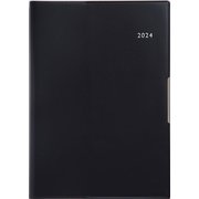 2024年 手帳 1月始まり No.240 フェルテ（R） 10 （黒） B6判 ウィークリー [2024年1月始まり 手帳]
