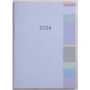 2024年 手帳 1月始まり No.457 ミアクレール グラン 2  A5判 マンスリー [2024年1月始まり 手帳]