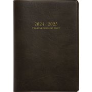 2024年 手帳 1月始まり No.56 2年業務日誌 （濃茶） [2024年1月始まり 手帳]