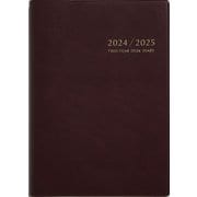 2024年 手帳 1月始まり No.57 2年卓上日誌 （ワイン） [2024年1月始まり 手帳]