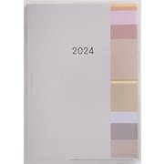 2024年 手帳 1月始まり No.415 ミアクレール コケット 5  A6判 マンスリー [2024年1月始まり 手帳]
