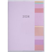 2024年 手帳 1月始まり No.418 ミアクレール コケット 3  A6判 マンスリー [2024年1月始まり 手帳]