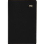 2024年 手帳 1月始まり No.140 ビジネス手帳 〈小型版〉 1 （黒） 手帳判 ウィークリー [2024年1月始まり 手帳]