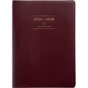 2024年 手帳 1月始まり No.98 5年卓上日誌 （ワイン） [2024年1月始まり 手帳]