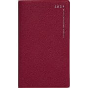 2024年 手帳 1月始まり No.263 リベルデュオ 3 （クラッシーレッド） 手帳判 マンスリー [2024年1月始まり 手帳]