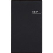 2024年 手帳 1月始まり No.271 リベルプラス 1 （ミッドナイト・ブラック） 手帳判 マンスリー [2024年1月始まり 手帳]