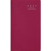 2024年 手帳 1月始まり No.304 リベル インデックス 4 （クラッシーレッド） 手帳判 マンスリー [2024年1月始まり 手帳]
