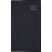 2024年 手帳 1月始まり No.306 リベル インデックス 6 月曜始まり （ブルー オン ノアール） 手帳判 マンスリー [2024年1月始まり 手帳]
