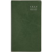 2024年 手帳 1月始まり No.309 リベル インデックス 9 月曜始まり （フォレストブルーグリーン） 手帳判 マンスリー [2024年1月始まり 手帳]
