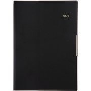 2024年 手帳 1月始まり No.234 フェルテ（R） 4 （黒） B6判 ウィークリー [2024年1月始まり 手帳]