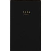 2024年 手帳 1月始まり No.102 ニューダイアリー アルファ 8 （黒） 手帳判 ウィークリー [2024年1月始まり 手帳]