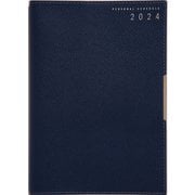 2024年 手帳 1月始まり No.390 T'ディレクションダイアリー （ネイビー） B6判 ウィークリー [2024年1月始まり 手帳]