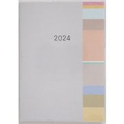 2024年 手帳 1月始まり No.505 ミアクレール（R） 5  B6判 マンスリー [2024年1月始まり 手帳]
