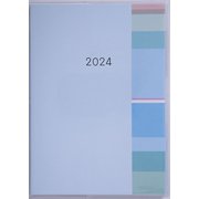 2024年 手帳 1月始まり No.507 ミアクレール（R） 2  B6判 マンスリー [2024年1月始まり 手帳]