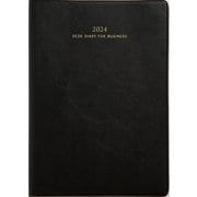 2024年 手帳 1月始まり No.58 ビジネス日誌 （黒）  ウィークリー [2024年1月始まり 手帳]