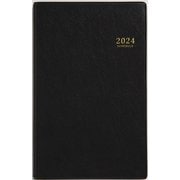 2024年 手帳 1月始まり No.46 ビジネス手帳 2 （黒） 手帳判 ウィークリー [2024年1月始まり 手帳]