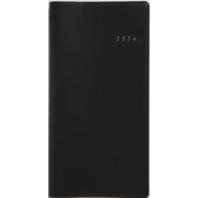 2024年 手帳 1月始まり No.74 ニューダイアリー 6 （黒） 手帳判 ウィークリー [2024年1月始まり 手帳]