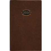 2024年 手帳 1月始まり No.52 ビジネス手帳 4 （茶） 手帳判 ウィークリー [2024年1月始まり 手帳]