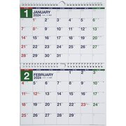 2024年版 1月始まり E93 エコカレンダー壁掛（2ヵ月一覧）  高橋書店B5サイズ壁掛タイプ [2024年 1月始まり カレンダー]
