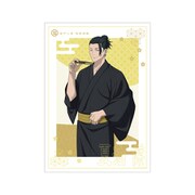 TVアニメ「呪術廻戦」 花やしきコラボ 描き下ろしイラスト 懐玉・玉折 夏油 傑 浴衣ver. A3マット加工ポスター [キャラクターグッズ]