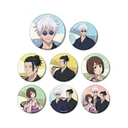 TVアニメ「呪術廻戦」 花やしきコラボ 描き下ろしイラスト 懐玉・玉折 浴衣ver. トレーディング缶バッジ 1BOX（8個入） [コレクショントイ]