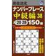 段位認定ナンバープレース中級編38 150題 [単行本]
