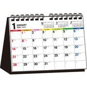 【T12】　2024年　シンプル卓上カレンダー　［A5ヨコ／カラー］(永岡書店の卓上カレンダー) [カレンダー]