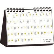 【T14】　月光　2024年　金の月相カレンダー(永岡書店の卓上カレンダー) [カレンダー]