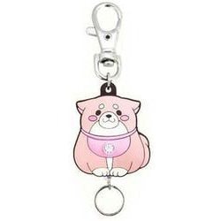 忠犬もちしば　ラバーリール　さくら－キーホルダー [単行本]