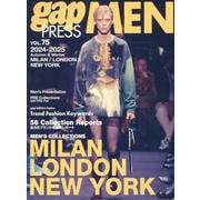 2024-25 A/W gap PRESS MEN vol.75 MILAN / LONDON / NY [単行本]