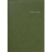 2024年 手帳 4月始まり No.966 デスクダイアリー カジュアル 6  [モスグリーン]高橋書店   ウィークリー [ムックその他]