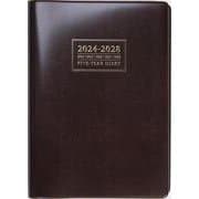 2024年 手帳 4月始まり No.953 5年卓上日誌  [茶]高橋書店   連用 [ムックその他]